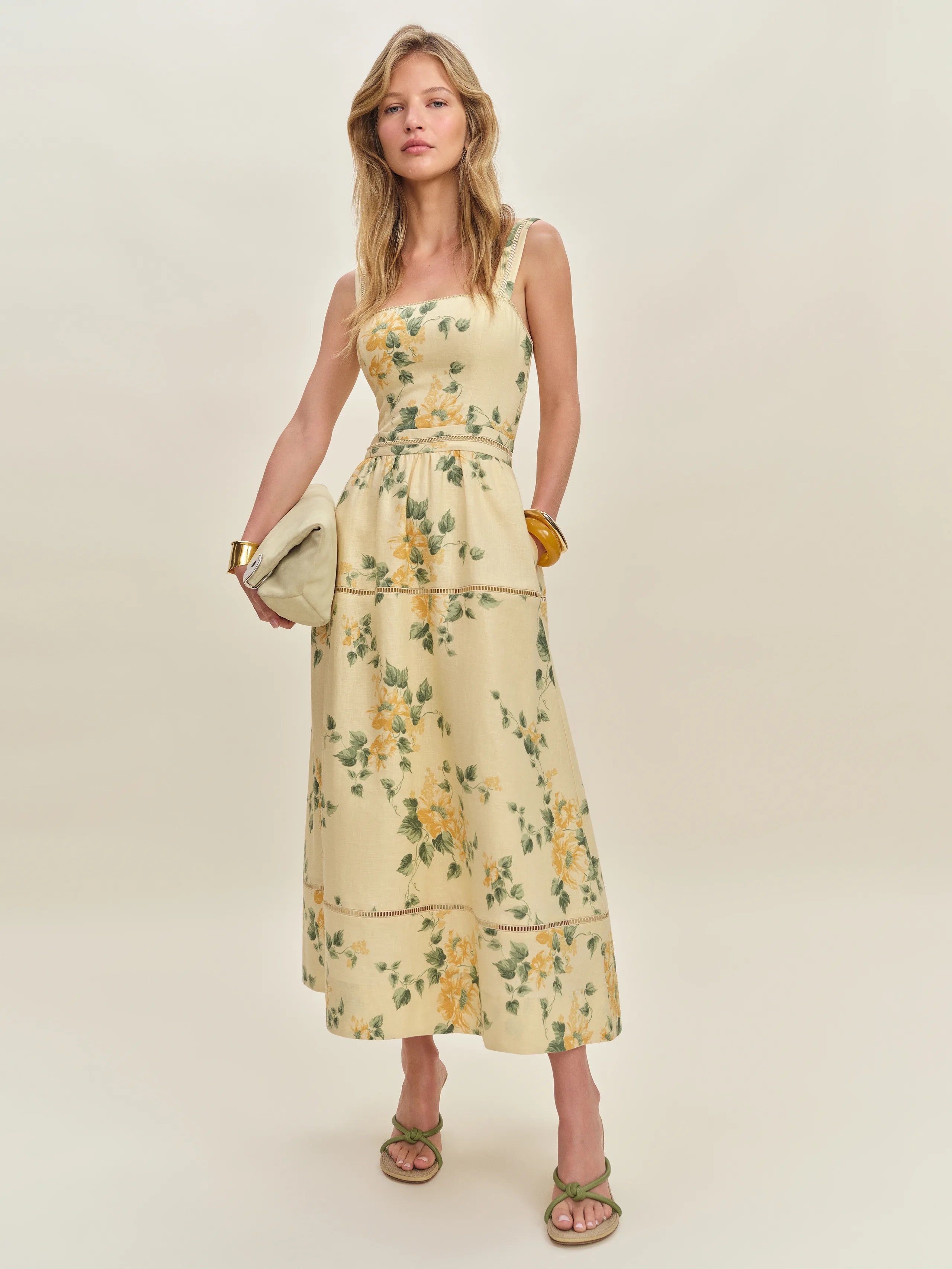 Vestido de linho Everett